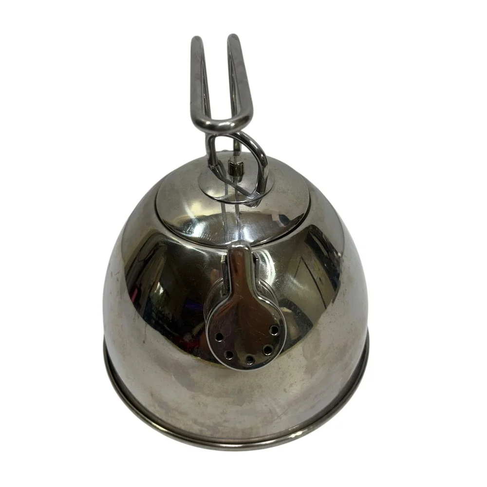 Martha Stewart Collection 2.5 Quart Stainless Steel Whistling Tea Kettle M107